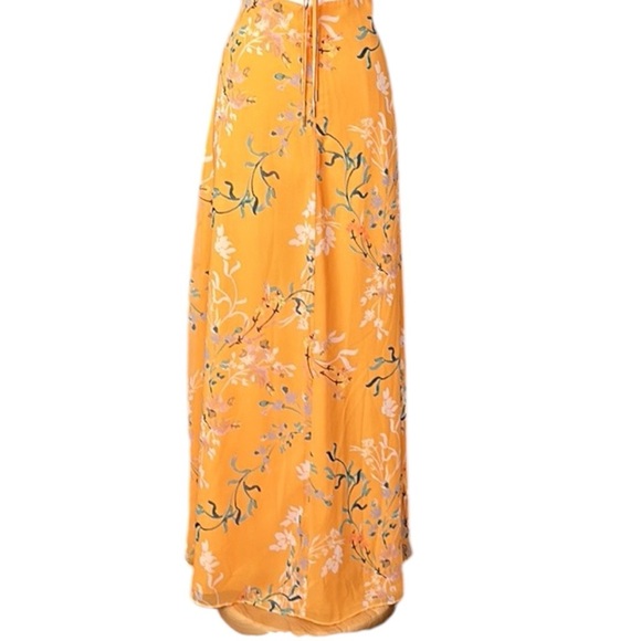 HOUSE OF HARLOW 1960 x Revolve Maxi Dress Zoe Halter Tropical Floral - Picture 9 of 16